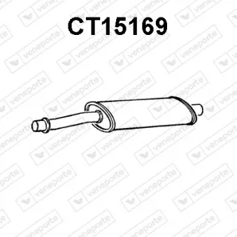 Silencieux avant VENEPORTE
