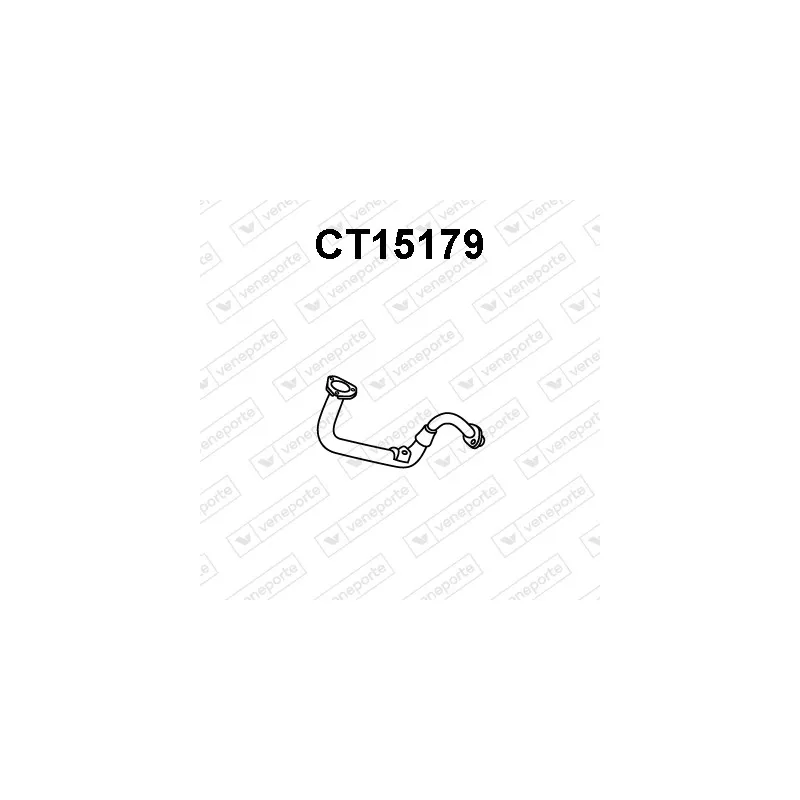 Tuyau d'échappement VENEPORTE CT15179