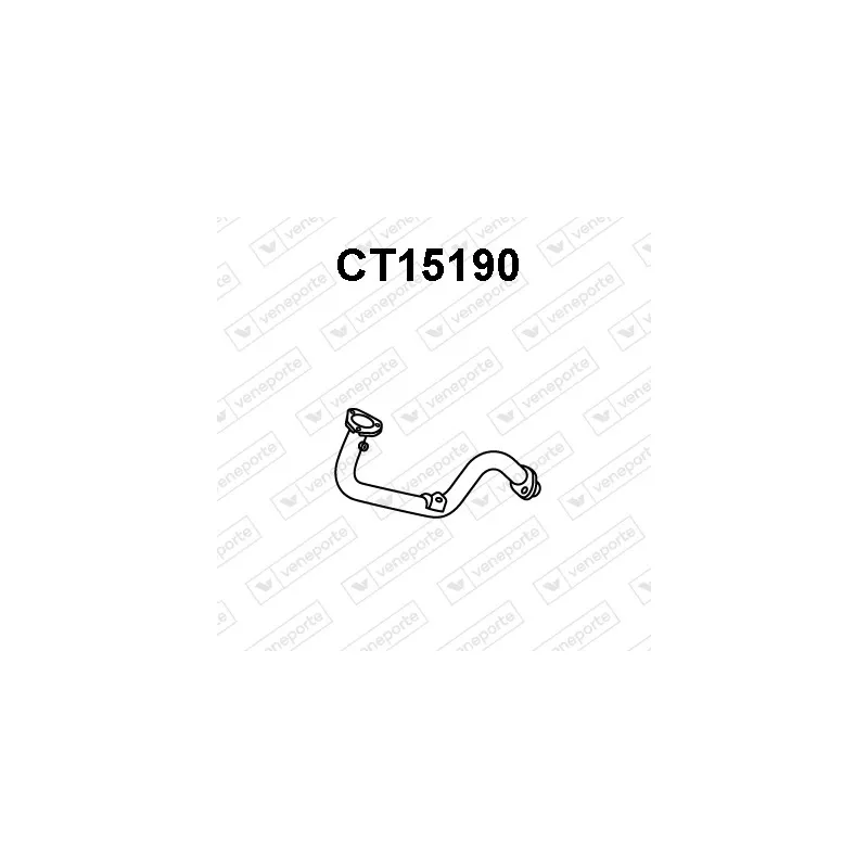 Tuyau d'échappement VENEPORTE CT15190