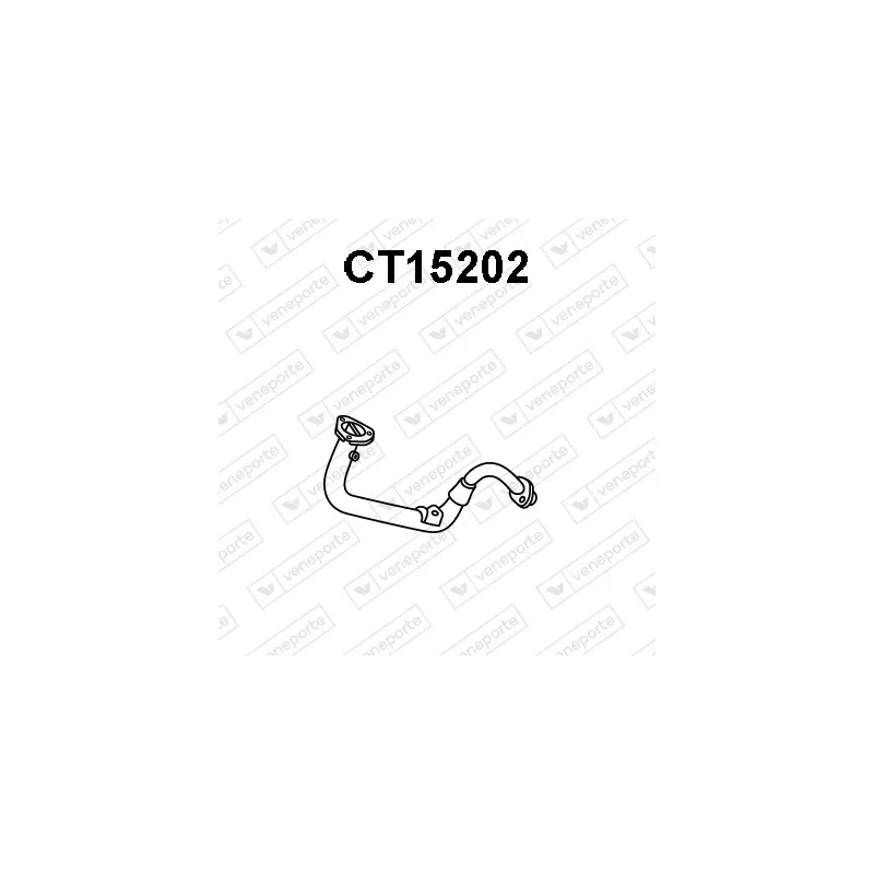 Tuyau d'échappement VENEPORTE CT15202