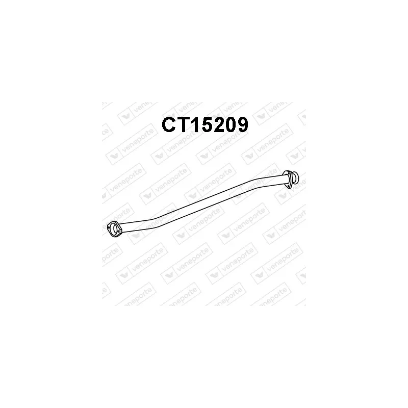 Tuyau d'échappement VENEPORTE CT15209