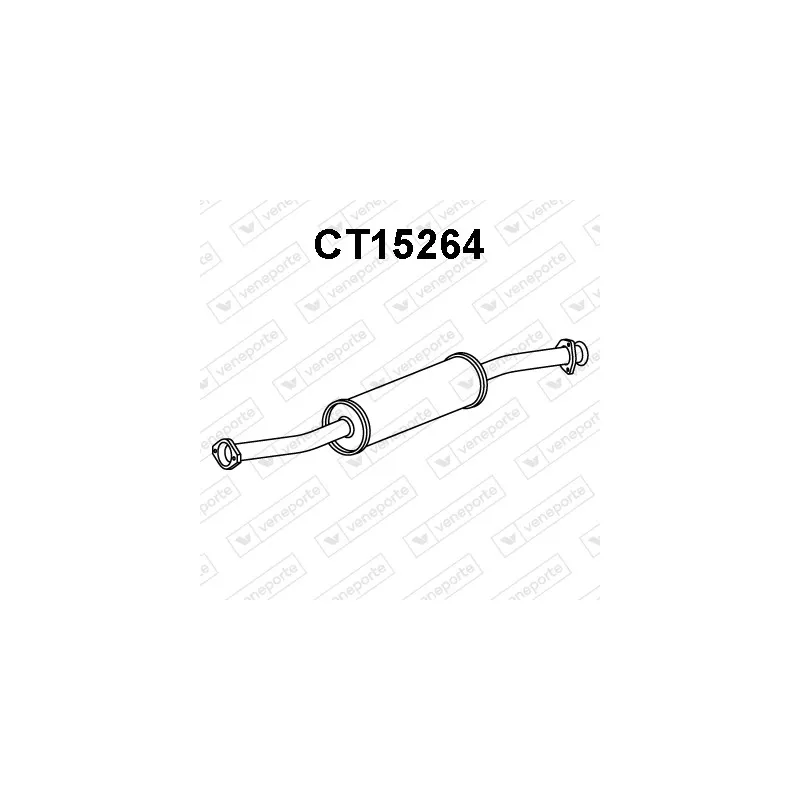 Silencieux avant VENEPORTE CT15264