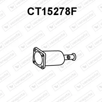 Filtre à particules / à suie, échappement VENEPORTE CT15278F