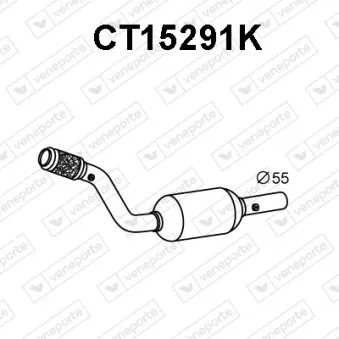 Catalyseur VENEPORTE CT15291K