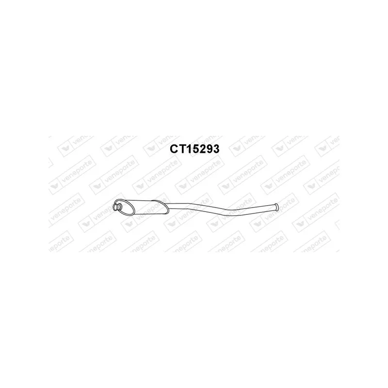 Silencieux avant VENEPORTE CT15293