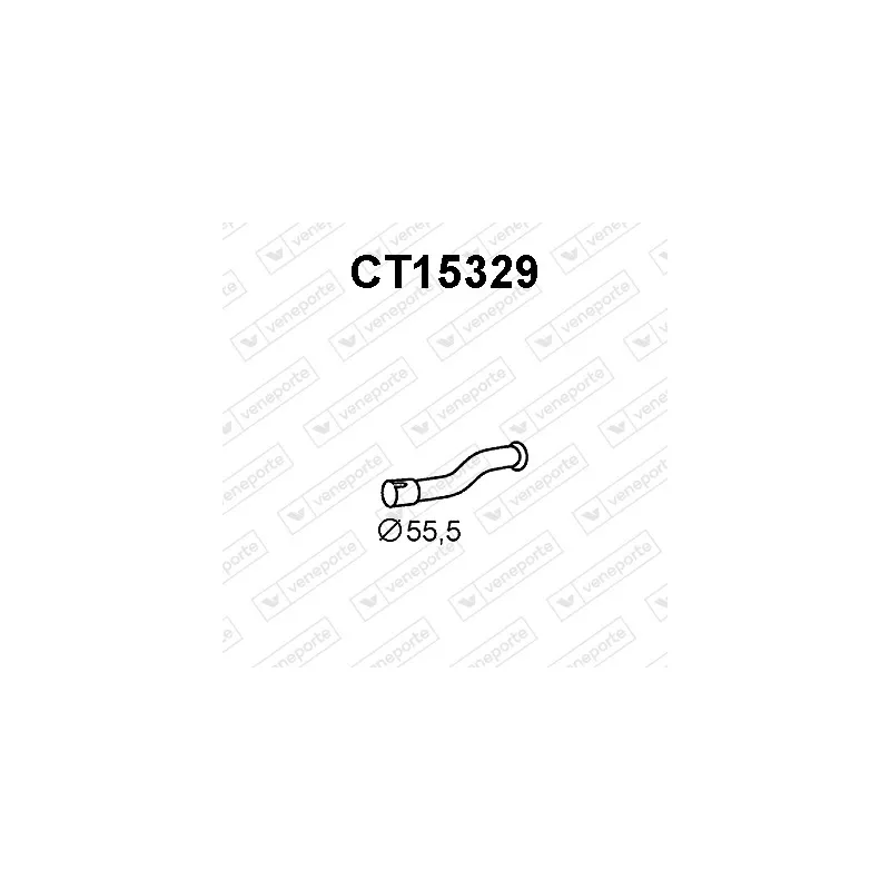 Tuyau d'échappement VENEPORTE CT15329