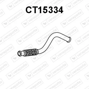 Tuyau d'échappement VENEPORTE CT15334