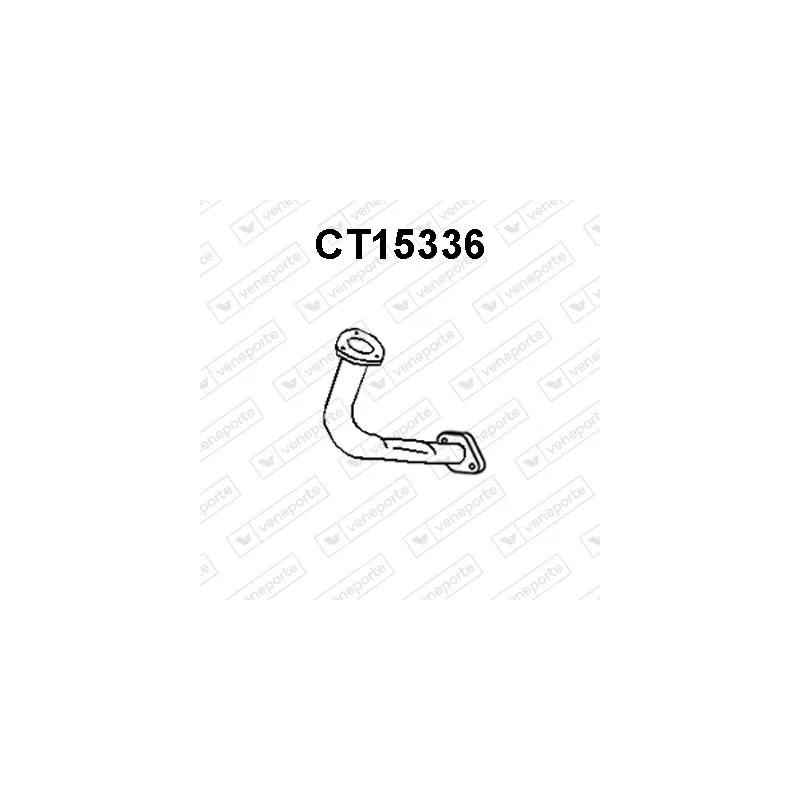 Tuyau d'échappement VENEPORTE CT15336