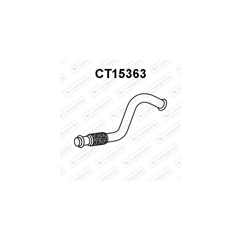 Tuyau d'échappement VENEPORTE CT15363