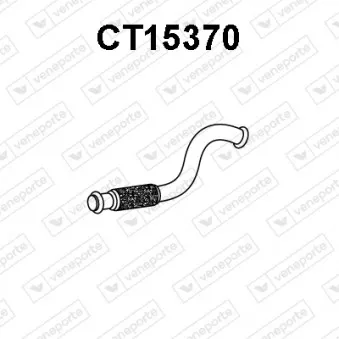 Tuyau d'échappement VENEPORTE CT15370