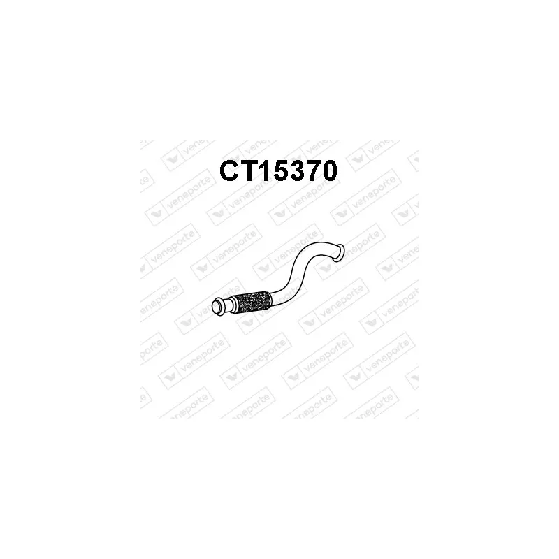 Tuyau d'échappement VENEPORTE CT15370