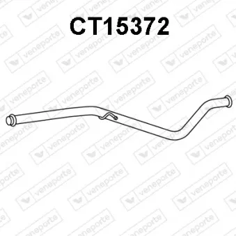Tuyau d'échappement VENEPORTE CT15372
