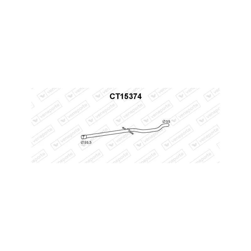 Tube de réparation, catalyseur VENEPORTE CT15374