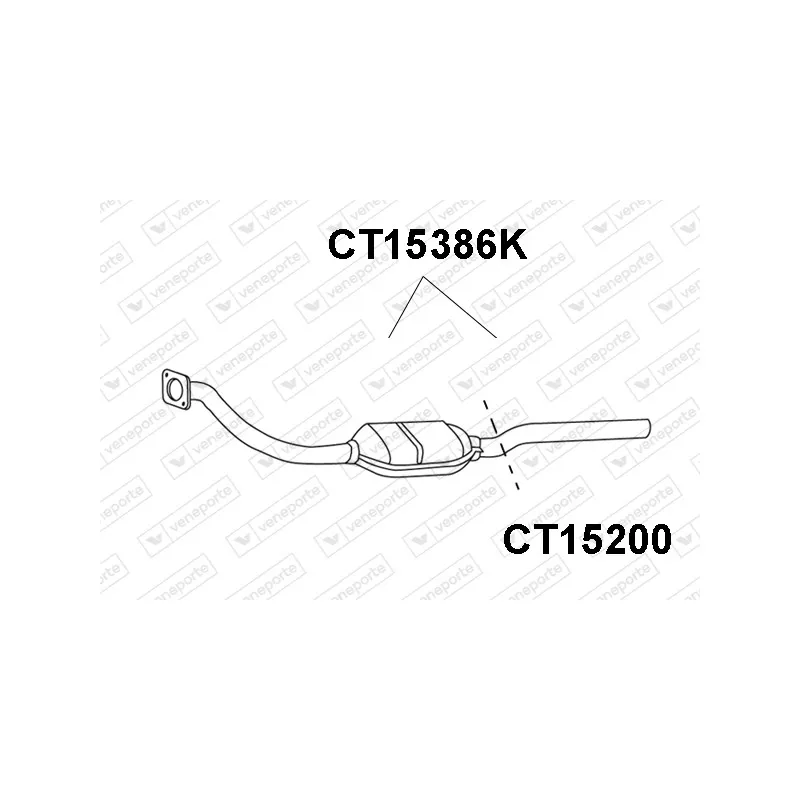 Catalyseur VENEPORTE CT15386K