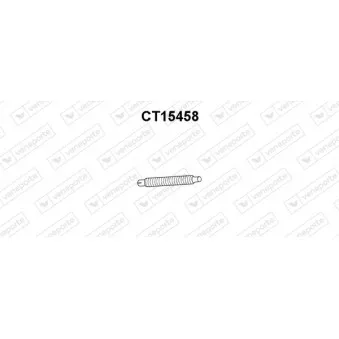Tuyau d'échappement VENEPORTE CT15458