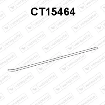 Tuyau d'échappement VENEPORTE CT15464