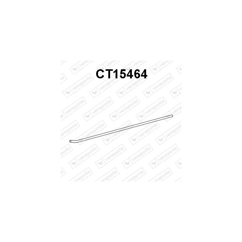 Tuyau d'échappement VENEPORTE CT15464