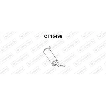 Silencieux central VENEPORTE