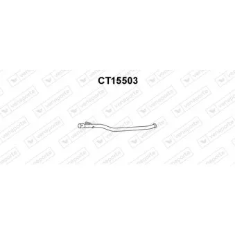 Tube de réparation, catalyseur VENEPORTE CT15503