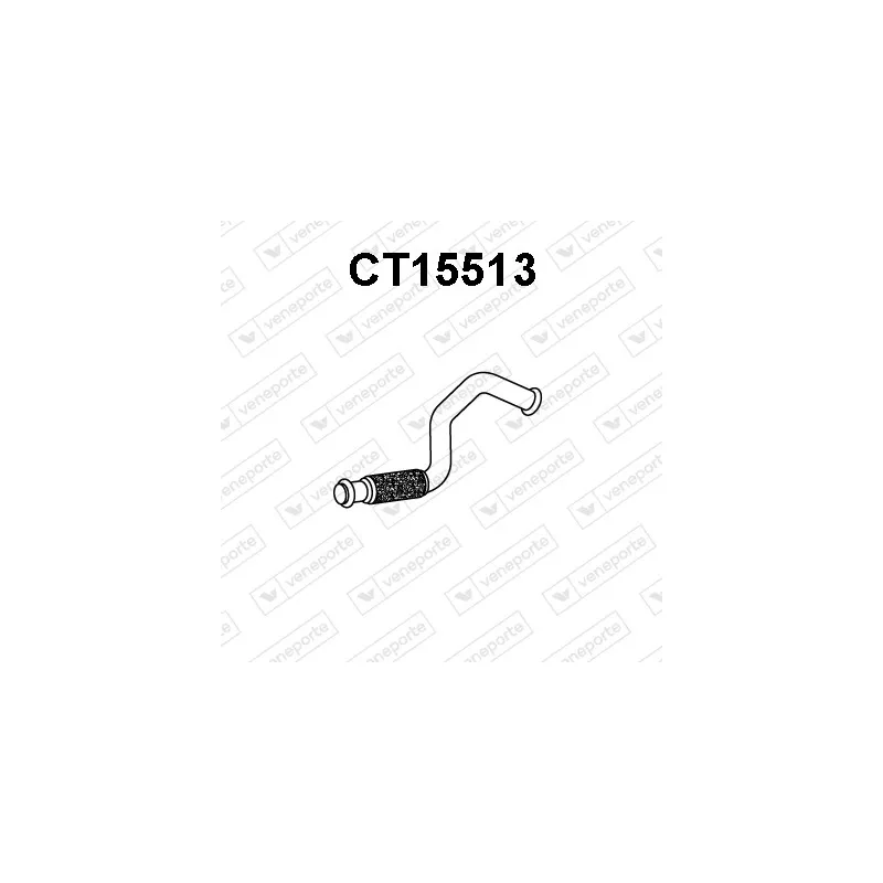 Tuyau d'échappement VENEPORTE CT15513