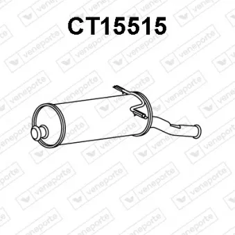 Silencieux arrière VENEPORTE CT15515