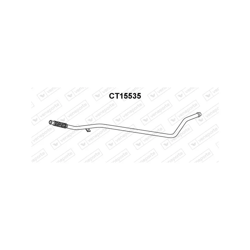 Tuyau d'échappement VENEPORTE CT15535