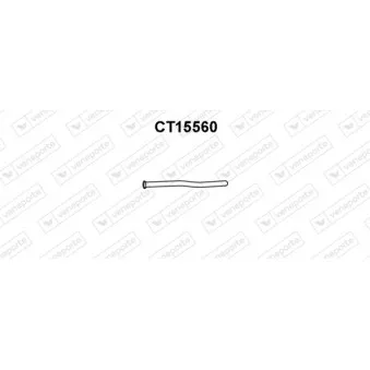 Tuyau d'échappement VENEPORTE CT15560