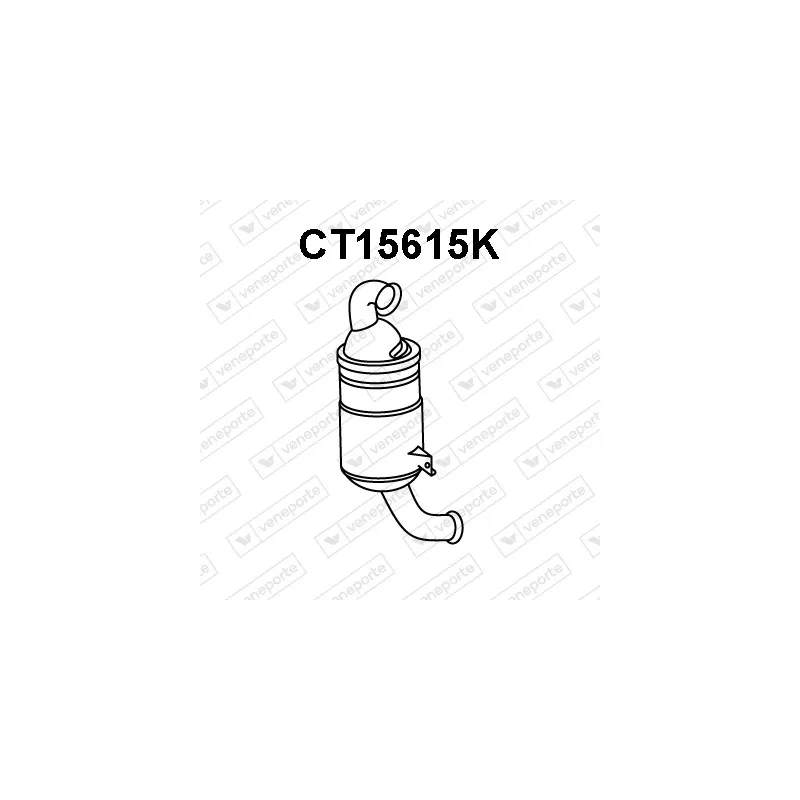 Catalyseur VENEPORTE CT15615K