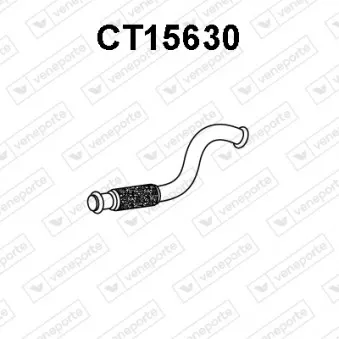 Tuyau d'échappement VENEPORTE CT15630