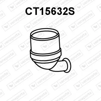 Filtre à particules / à suie, échappement VENEPORTE CT15632S