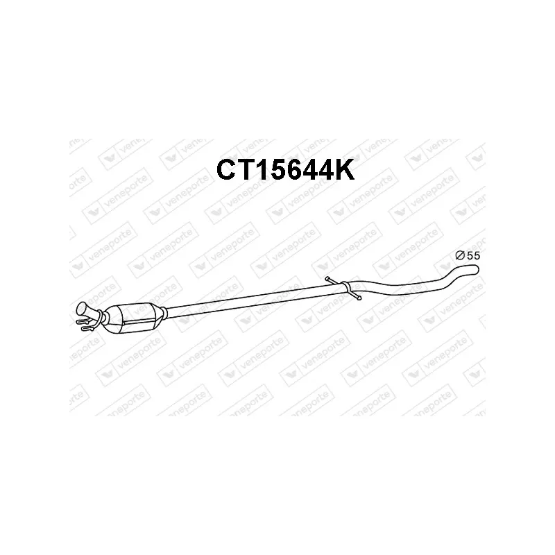Catalyseur VENEPORTE CT15644K
