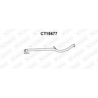 Tube de réparation, catalyseur VENEPORTE CT15677