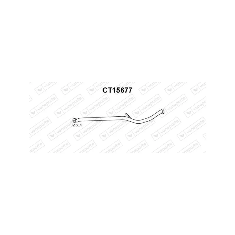 Tube de réparation, catalyseur VENEPORTE CT15677
