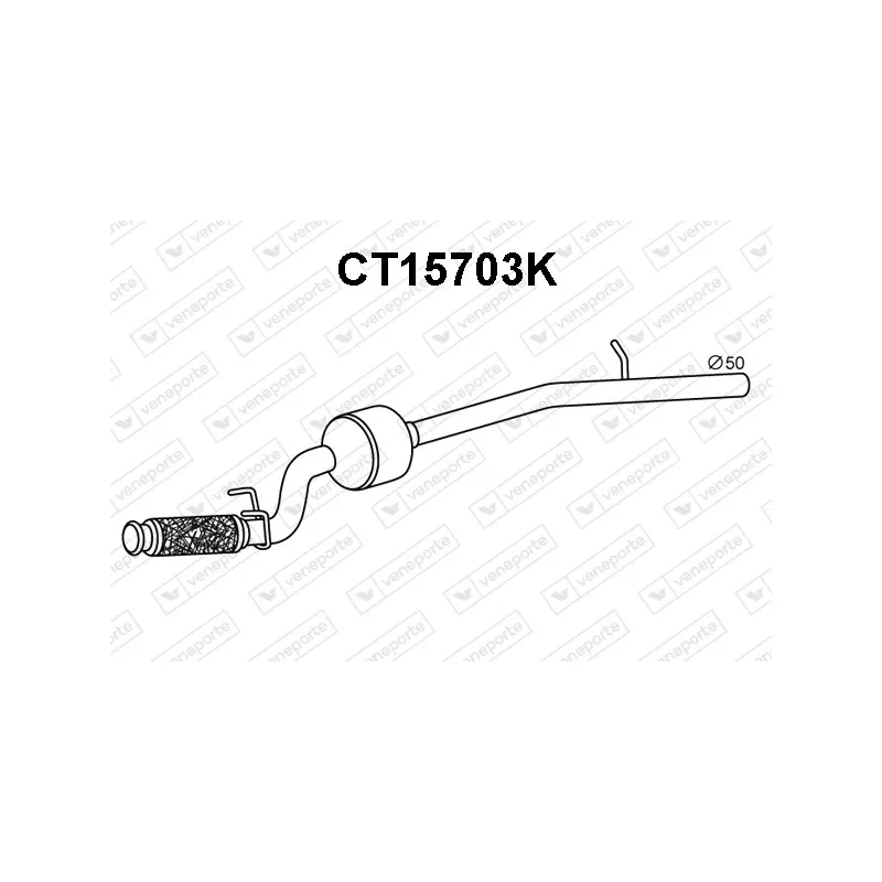 Catalyseur VENEPORTE CT15703K