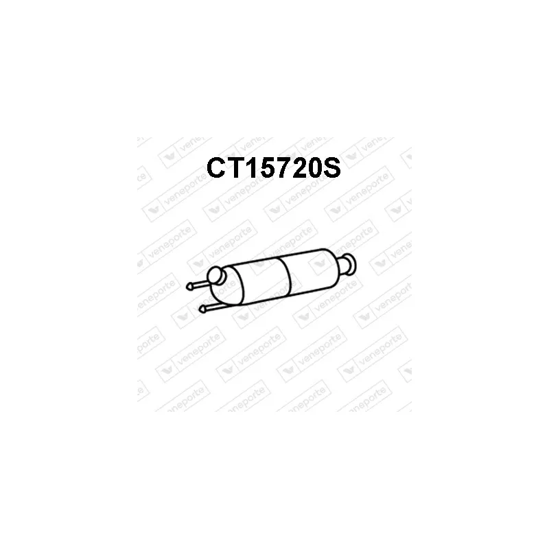 Filtre à particules / à suie, échappement VENEPORTE CT15720S