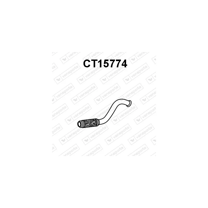 Tuyau d'échappement VENEPORTE CT15774