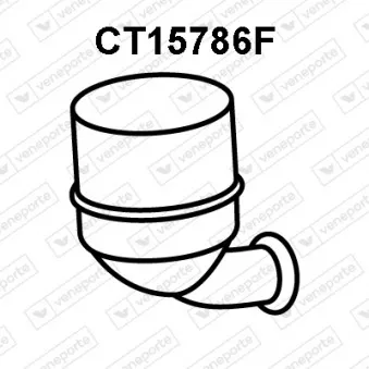 Filtre à particules / à suie, échappement VENEPORTE CT15786F