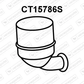 Filtre à particules / à suie, échappement VENEPORTE CT15786S
