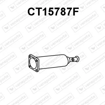 Filtre à particules / à suie, échappement VENEPORTE CT15787F