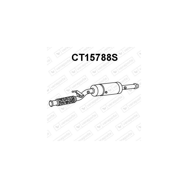 Filtre à particules / à suie, échappement VENEPORTE CT15788S