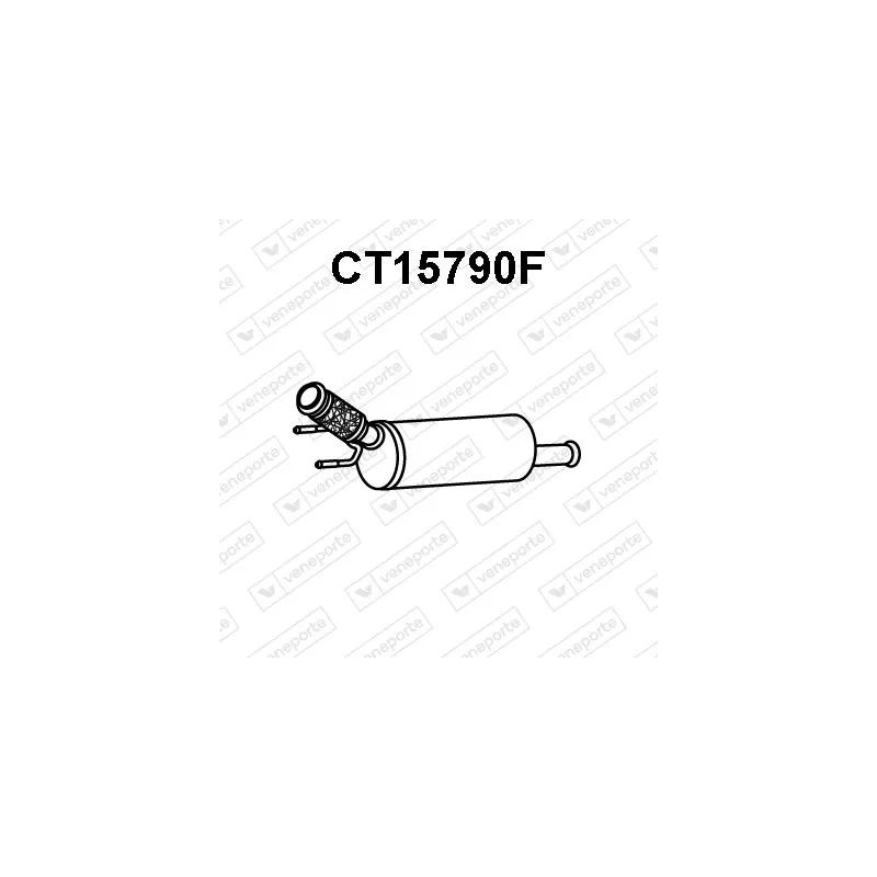 Filtre à particules / à suie, échappement VENEPORTE CT15790F