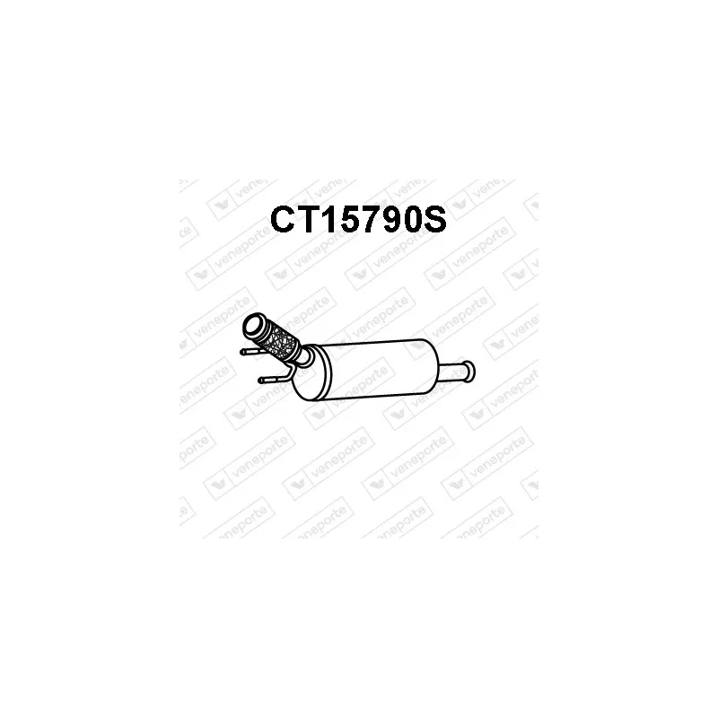 Filtre à particules / à suie, échappement VENEPORTE CT15790S