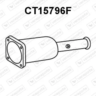Filtre à particules / à suie, échappement VENEPORTE CT15796F