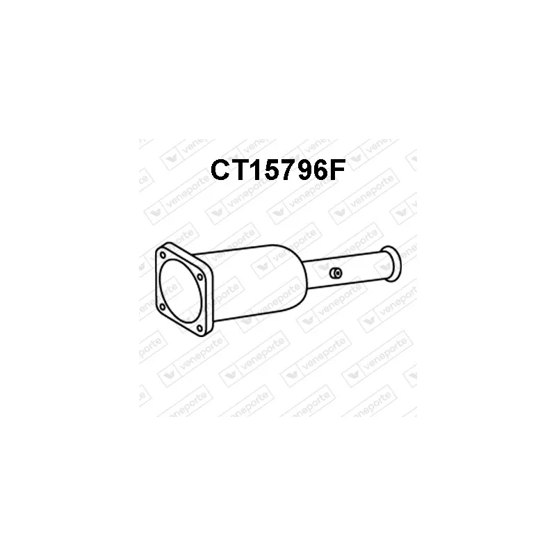 Filtre à particules / à suie, échappement VENEPORTE CT15796F