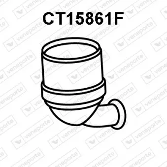 Filtre à particules / à suie, échappement VENEPORTE CT15861F