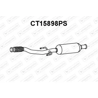 Catalyseur SCR VENEPORTE CT15898PS