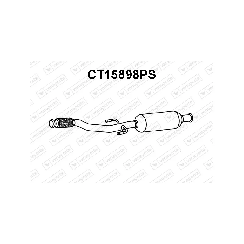 Catalyseur SCR VENEPORTE CT15898PS