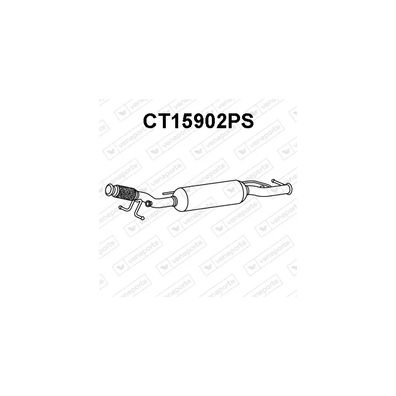 Catalyseur SCR VENEPORTE CT15902PS