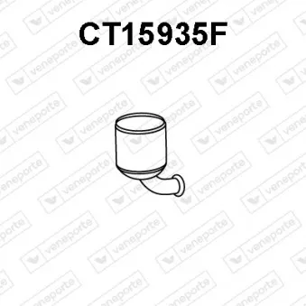 Filtre à particules / à suie, échappement VENEPORTE CT15935F