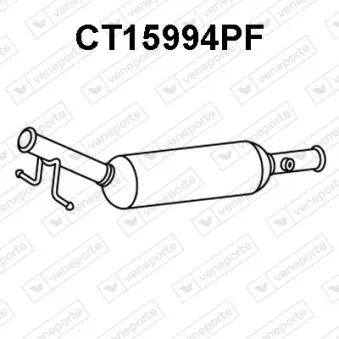 Catalyseur SCR VENEPORTE CT15994PF